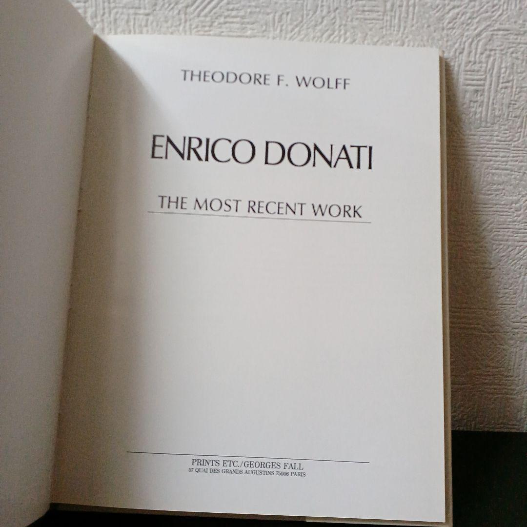 Enrico Donati peintures récentesフランス語、英語
