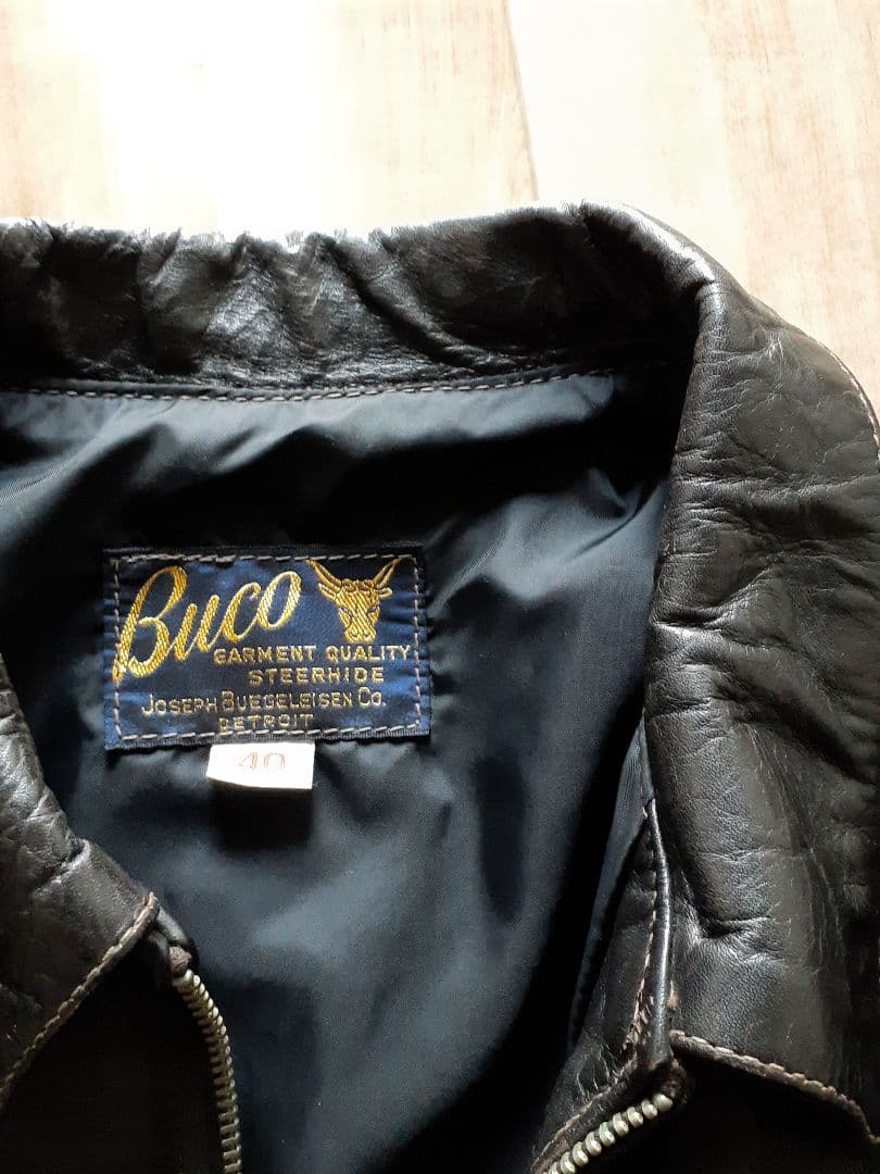 希少 Buco スタイルキング 40 ブラック リアルマッコイズ