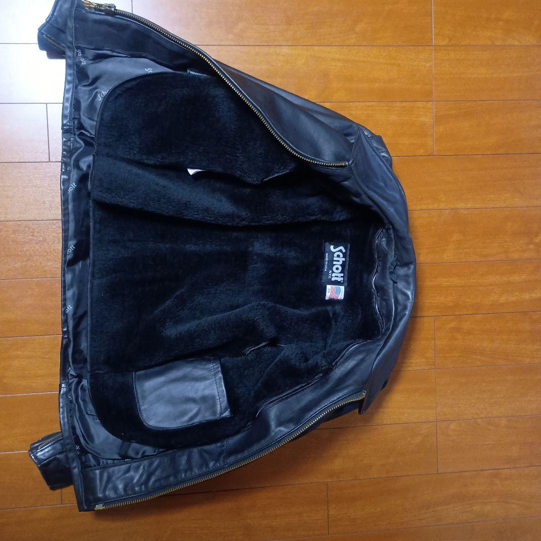 Schott レザージャケット ブラック サイズ36