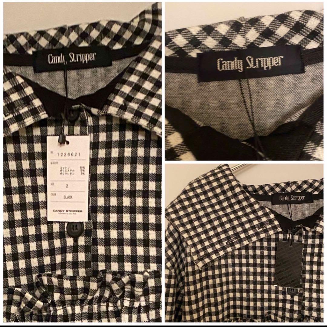 HOLIDAY GINGHAM CHECK TIERED ワンピース　ドレス