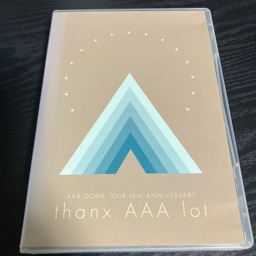 AAA 15th -thanx AAA lot- DVD 4枚組