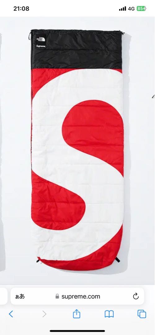 【新品未使用品】Supreme 2020aw ノースフェイス 寝袋