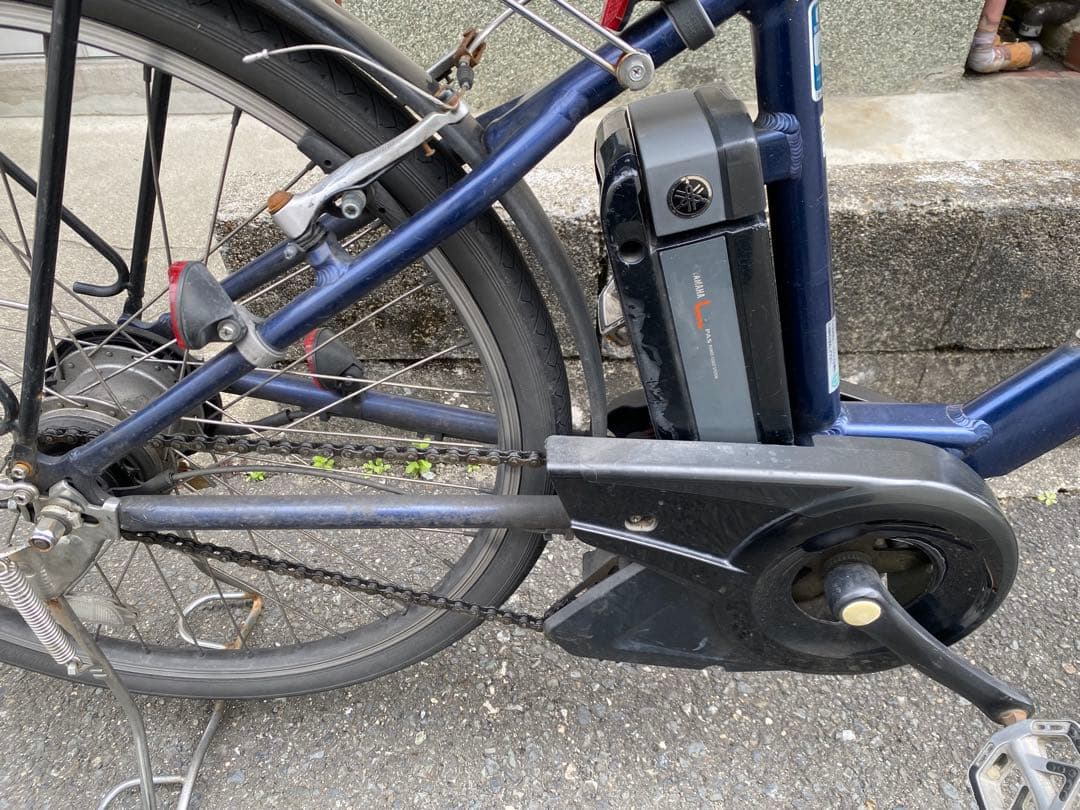 電動アシスト自転車 ネイビー 26インチ