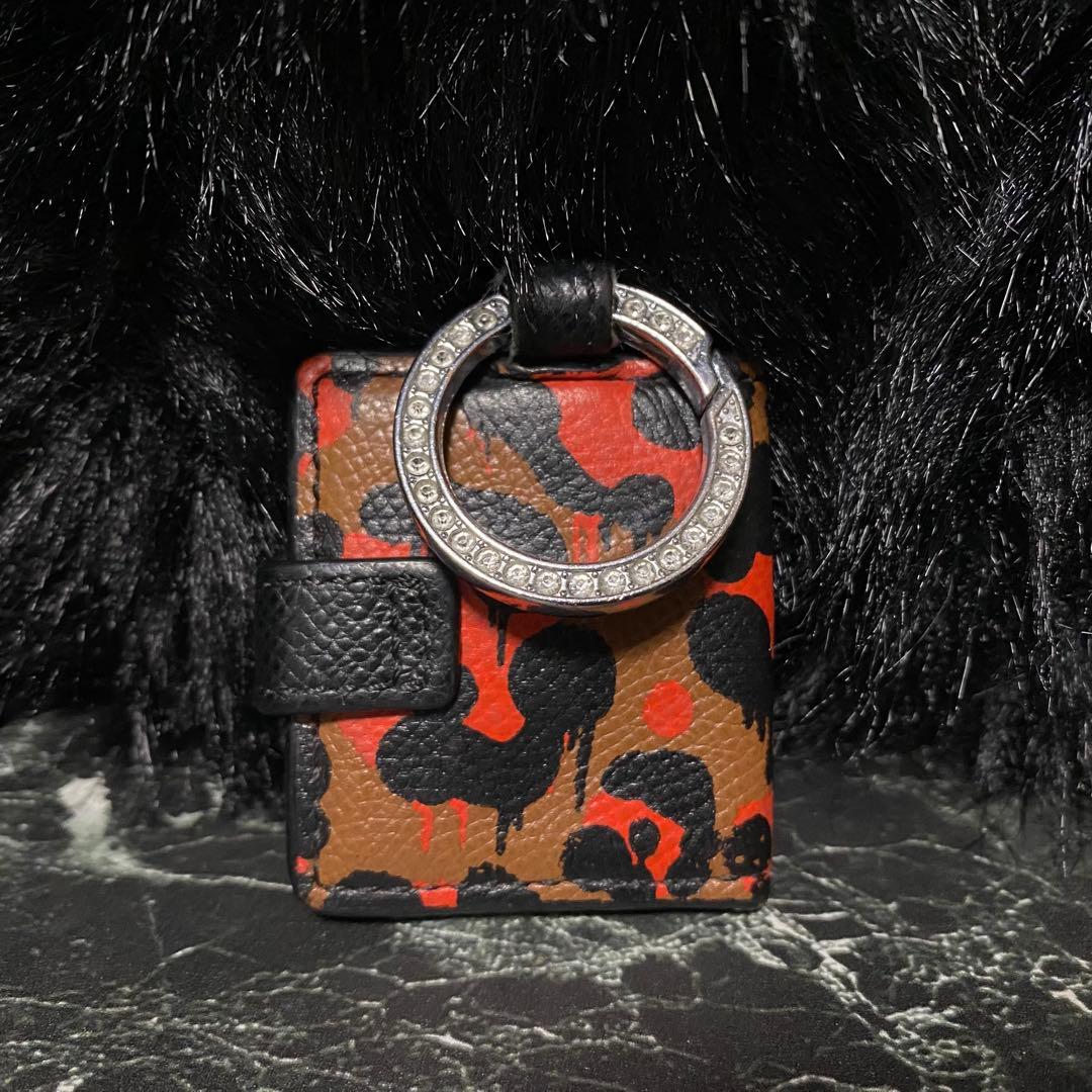 COACH キーリング フォトフレーム キーホルダー