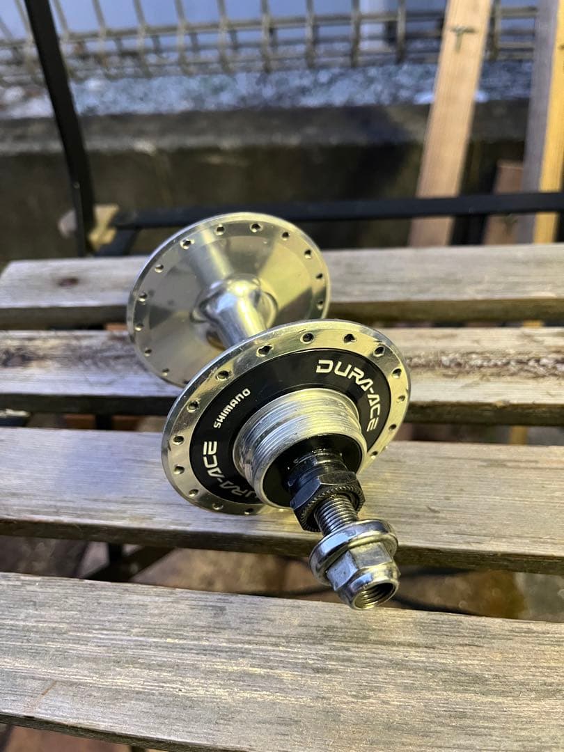 SHIMANOシマノデュラエースnjs HB-7600 両切りリアハブ120mm