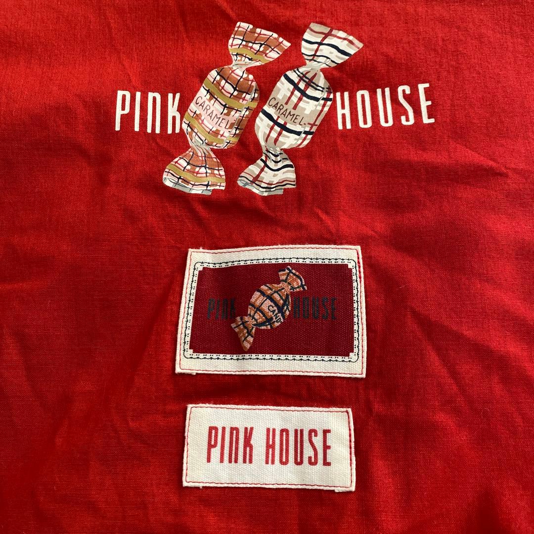 美品☆PINK HOUSE ヴィンテージ☆ロングワンピース キャンディワッペン