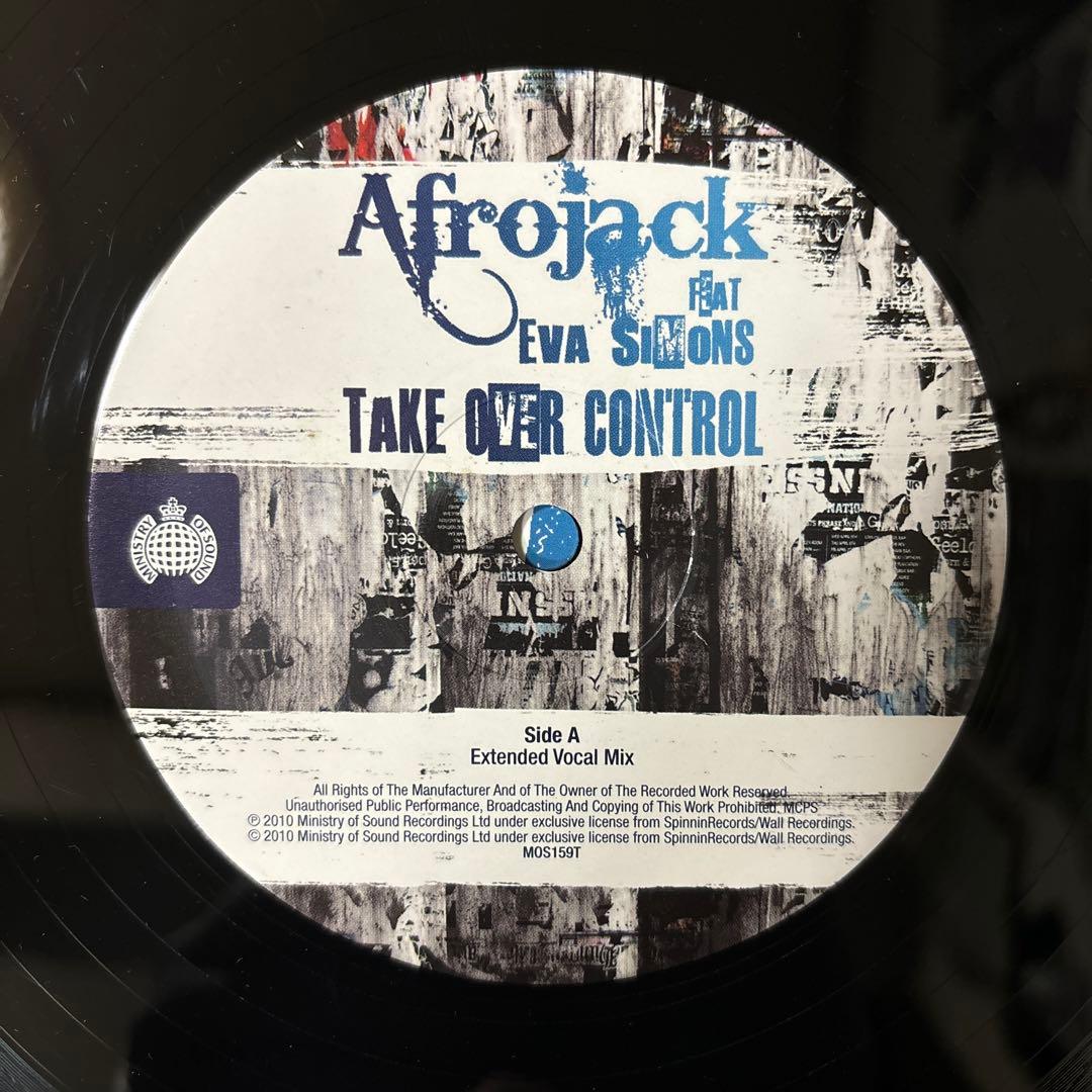 ⭐︎激レア盤⭐︎Afrojack / Take Over Control（送料無料）