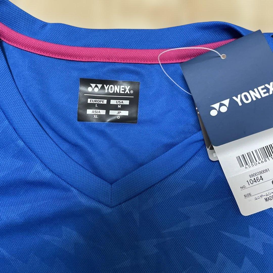 タグ付き　未使用品　YONEX バドミントンユニゲームシャツ