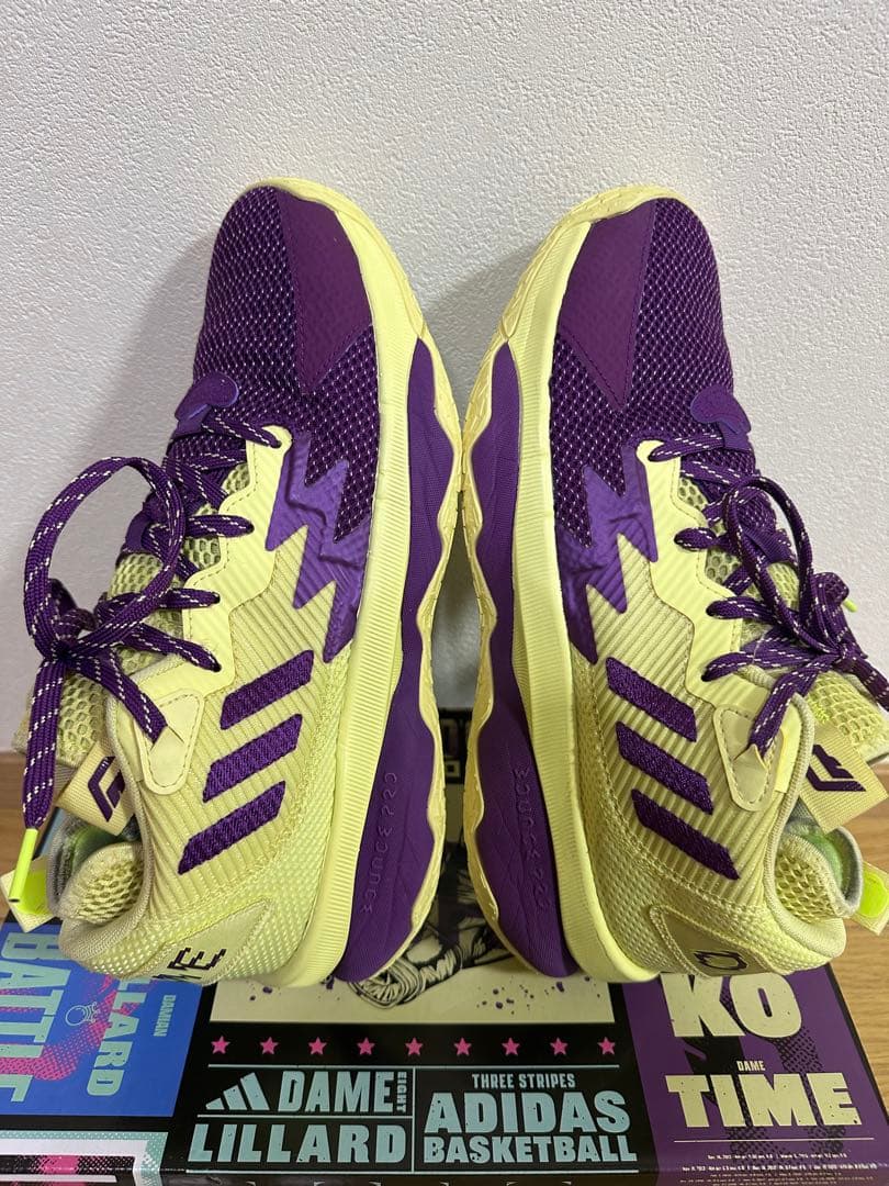 【美品】adidas DAME8 26.5cm