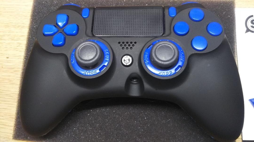 SCUF IMPACT スカフ インパクト 黒&青 PS4 コントローラー
