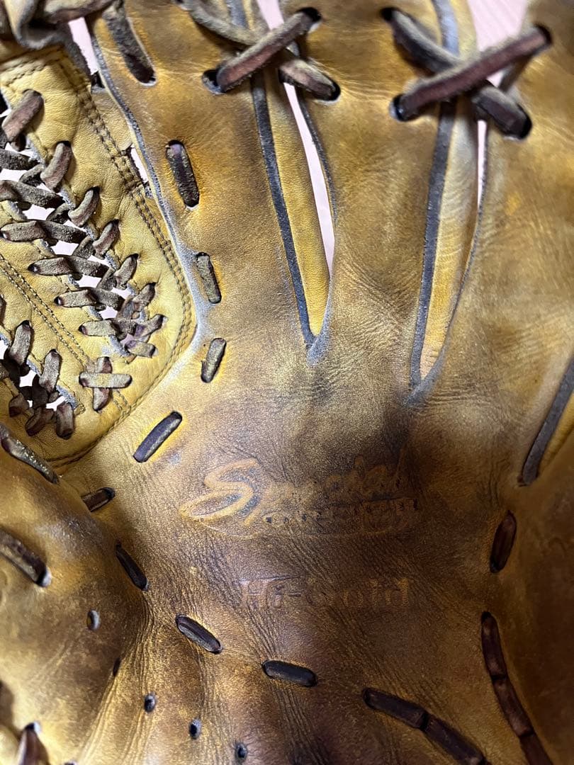 良型　HI-GOLDハイゴールド　硬式用グローブ　内野手用　野球