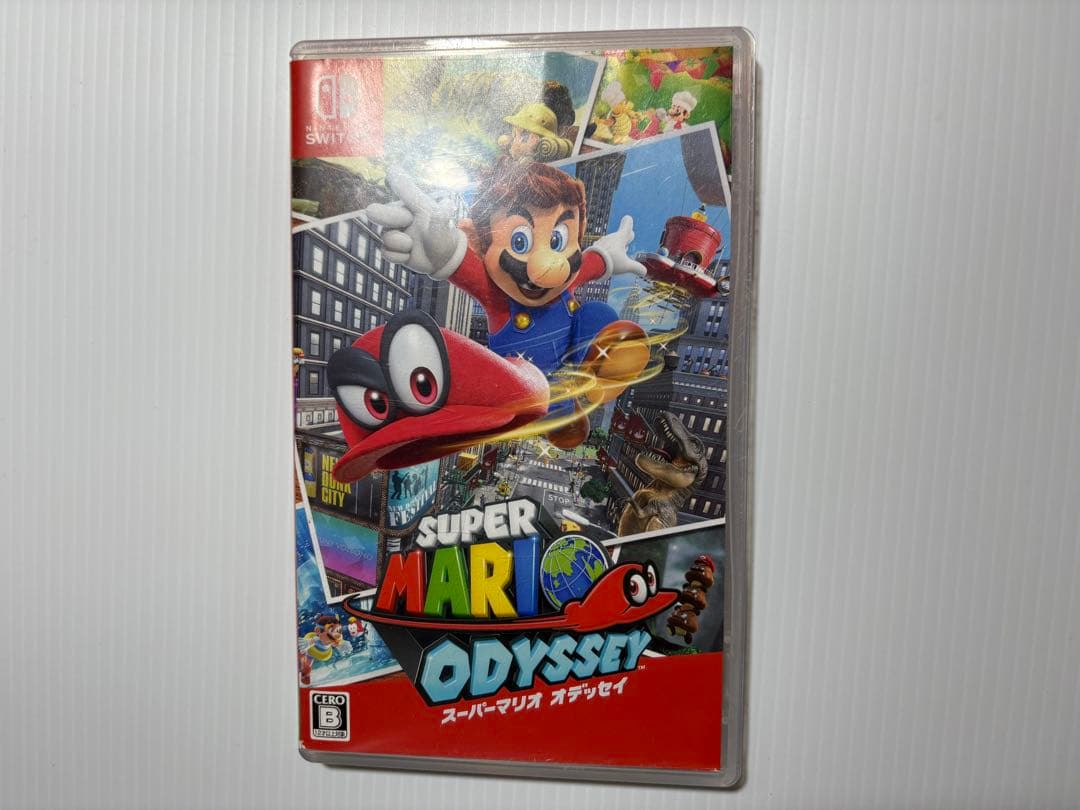 Switchソフト2本セット！①スーパーマリオオデッセイ②ポケモンソード 箱有り