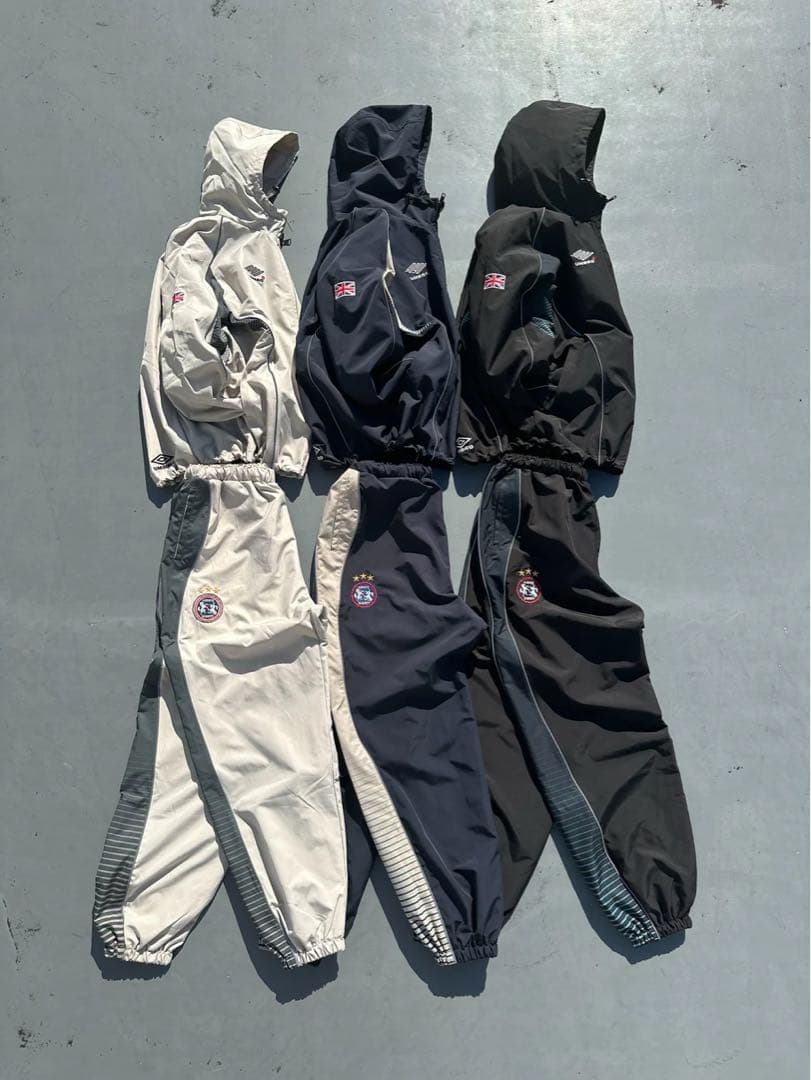 9090 × umbro Gradation Nylon セットアップ