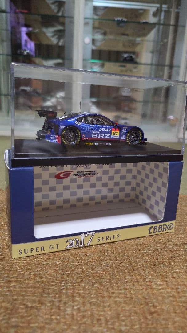 1/43 エブロ スバル BRZ R&D Sport GT300 2017