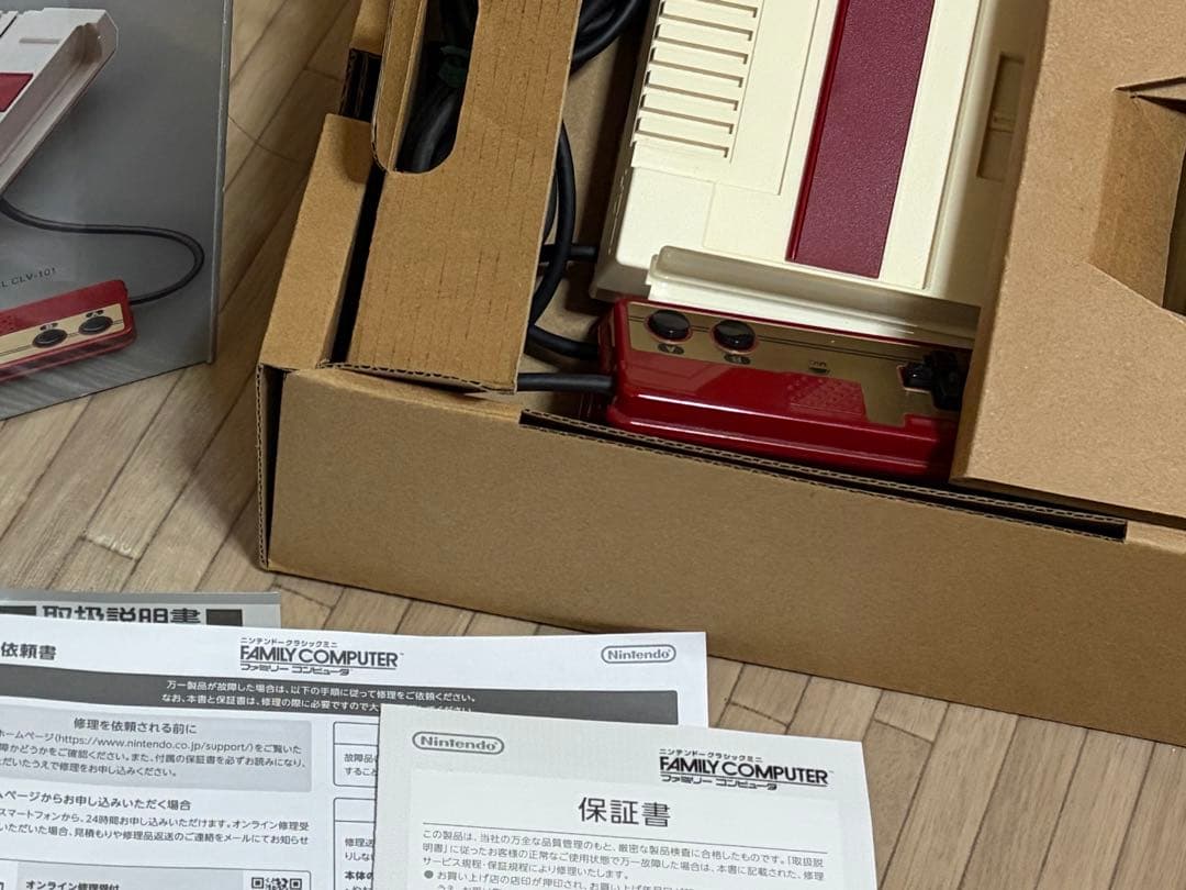 ニンテンドークラシックミニファミコン本体⭐︎ 届いてすぐに遊べるフルセット