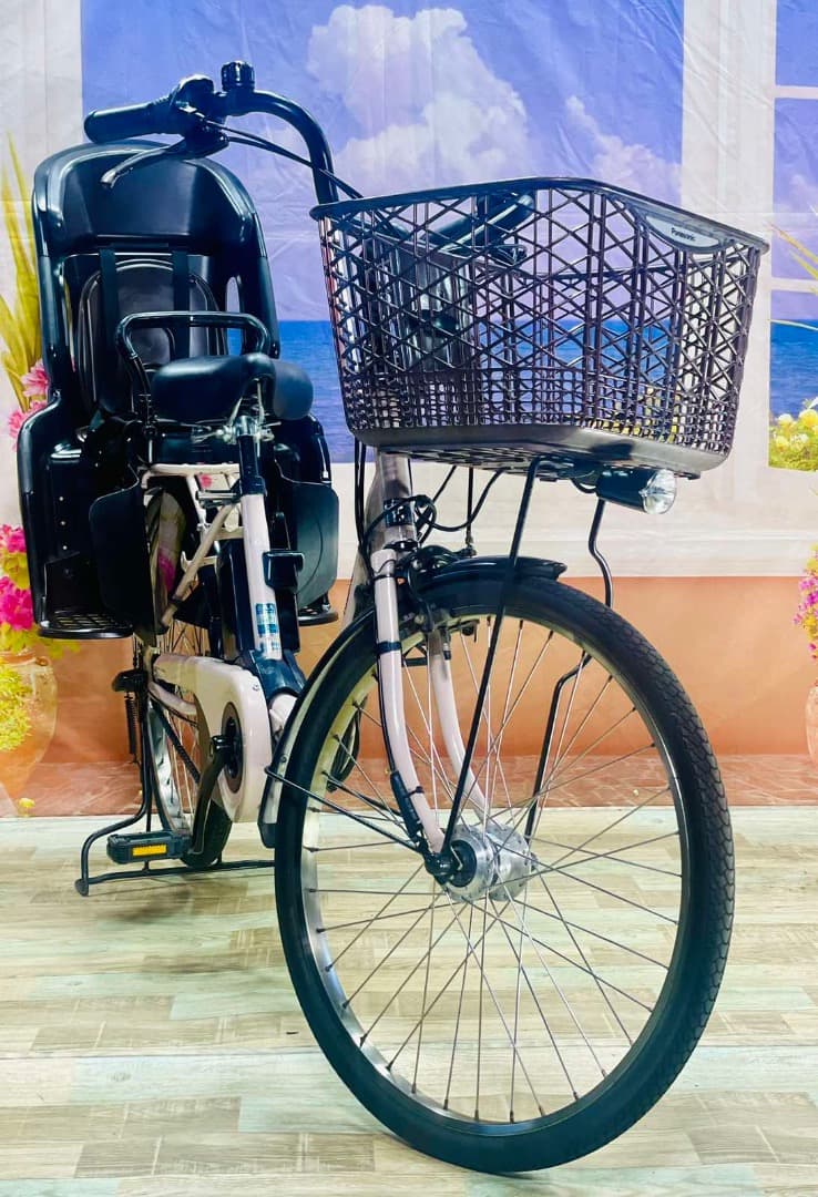 22インチ！ギュット⭐️12AHパナソニック子供乗せ電動アシスト自転車Y3118