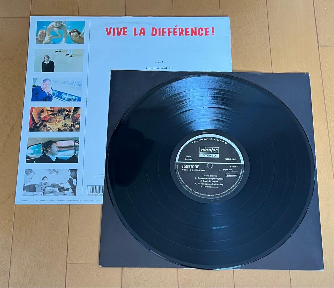洋楽 Eggstone/Vive la difference! LP indie