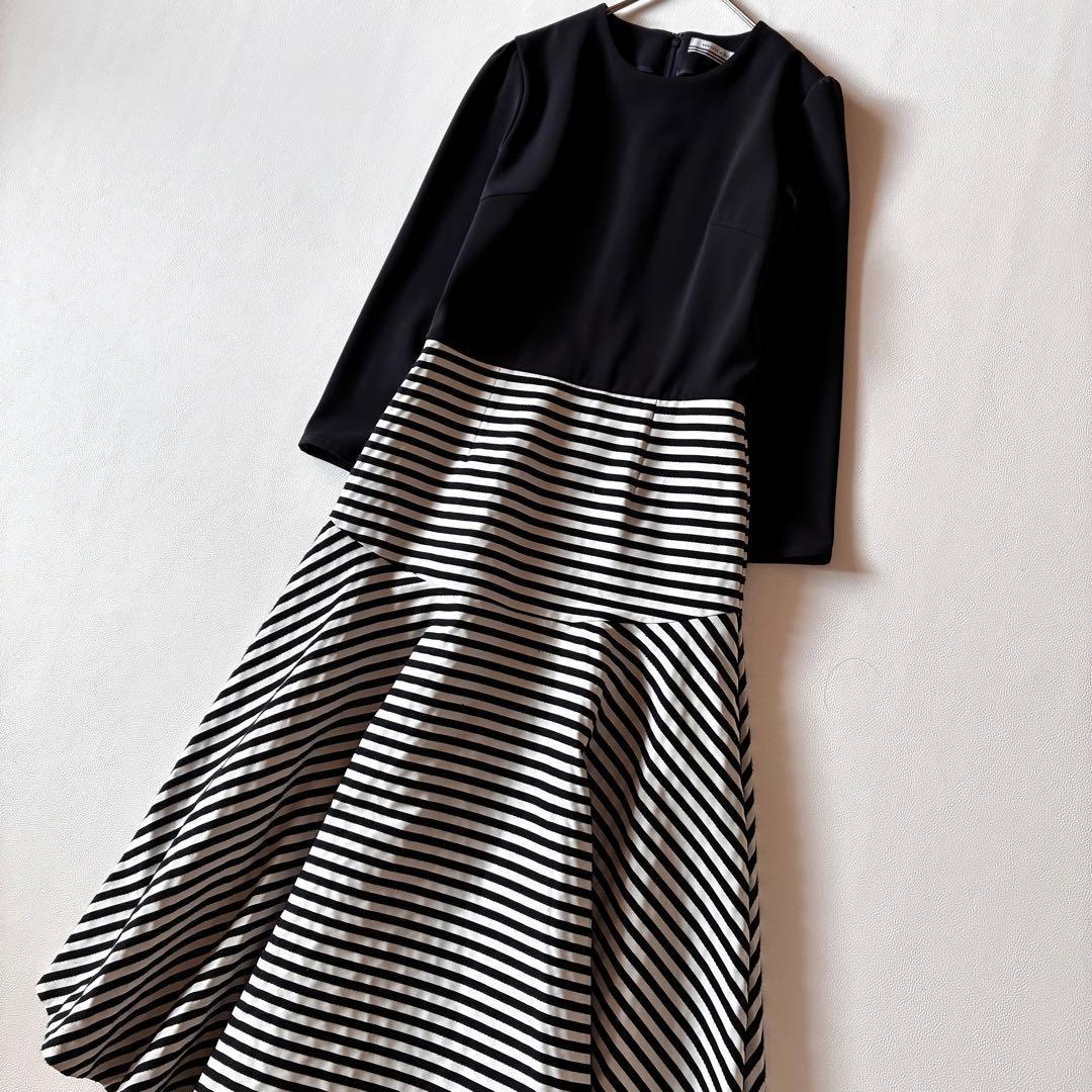 極美品✨ボーダーズアットバルコニー　MERMAID DRESS　ロングワンピース