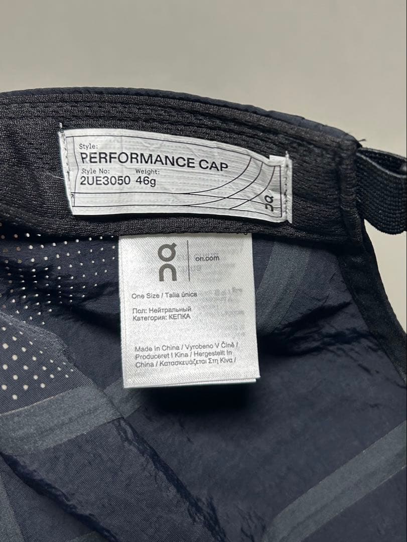 ウォーキング・ランニングウェア On Performance Cap