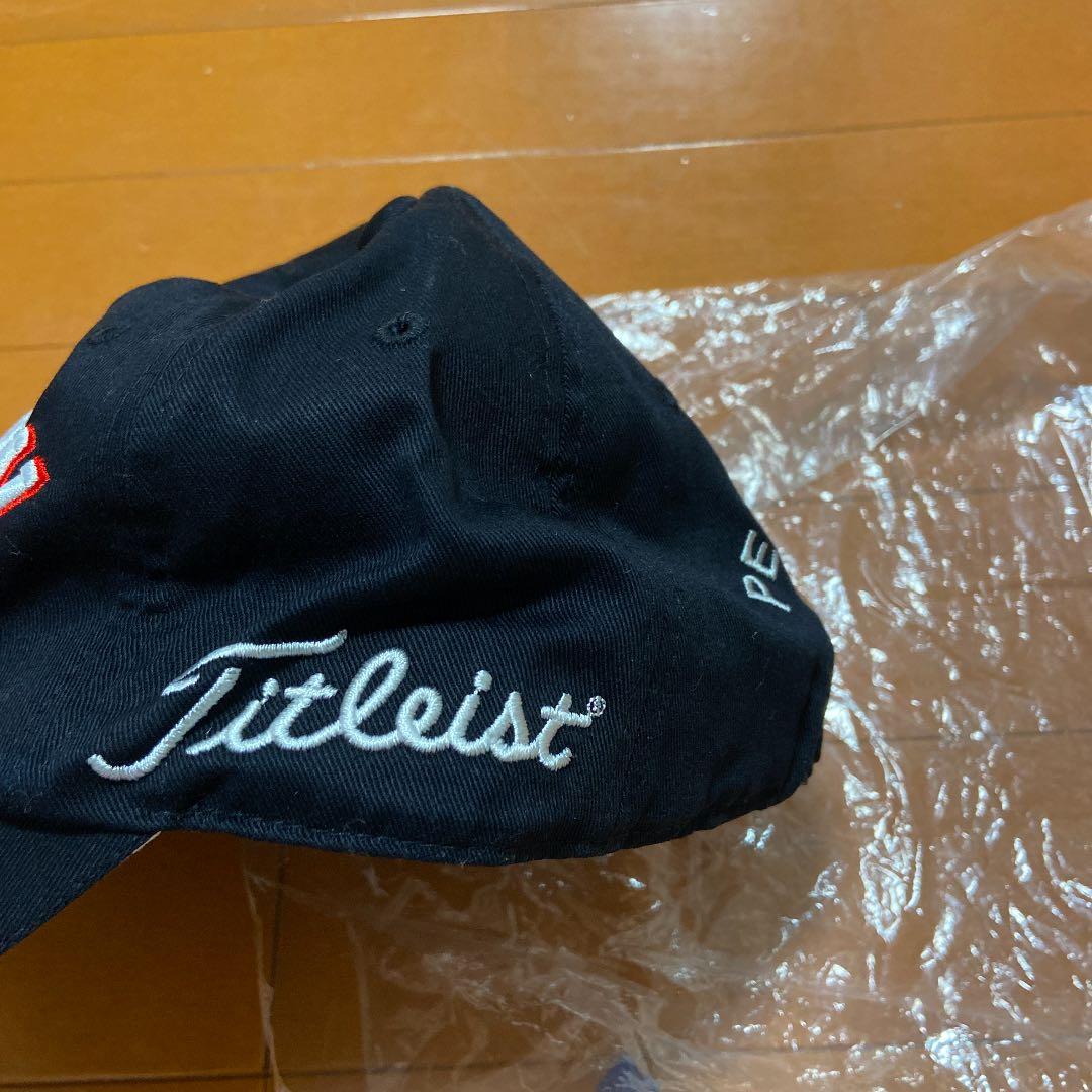 パーリーゲイツ タイトリスト Wネームキャップ 新品 未使用 非売品 芹澤プロ