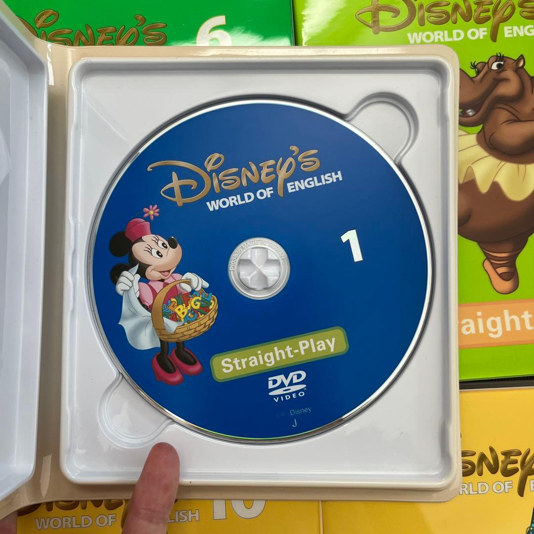Disney's World of English 1-12 DVDセット