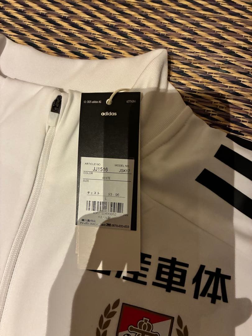 adidas マリノスオフィシャルトレーニングウェア　サイズL