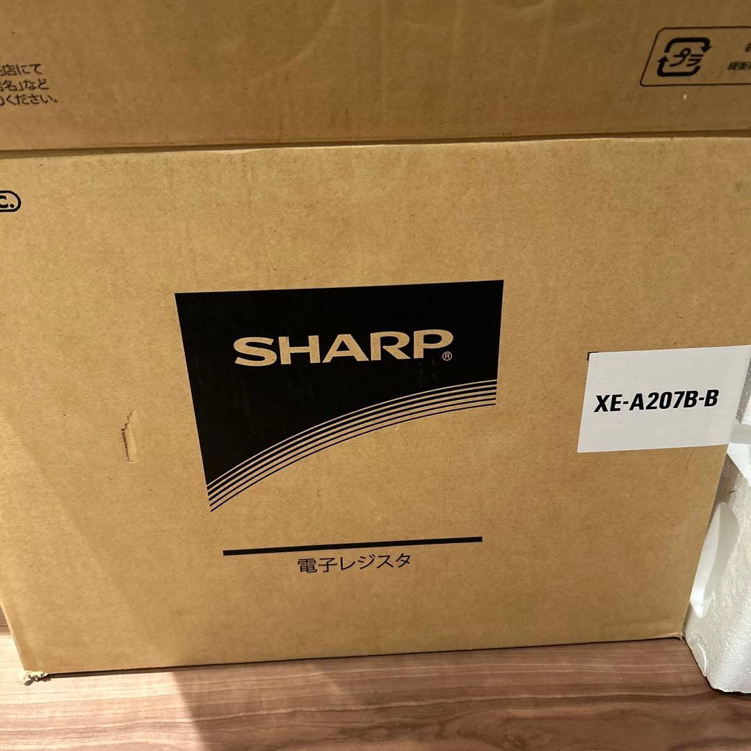 【送料込み】SHARP　電子レジスター　XE-A207　黒