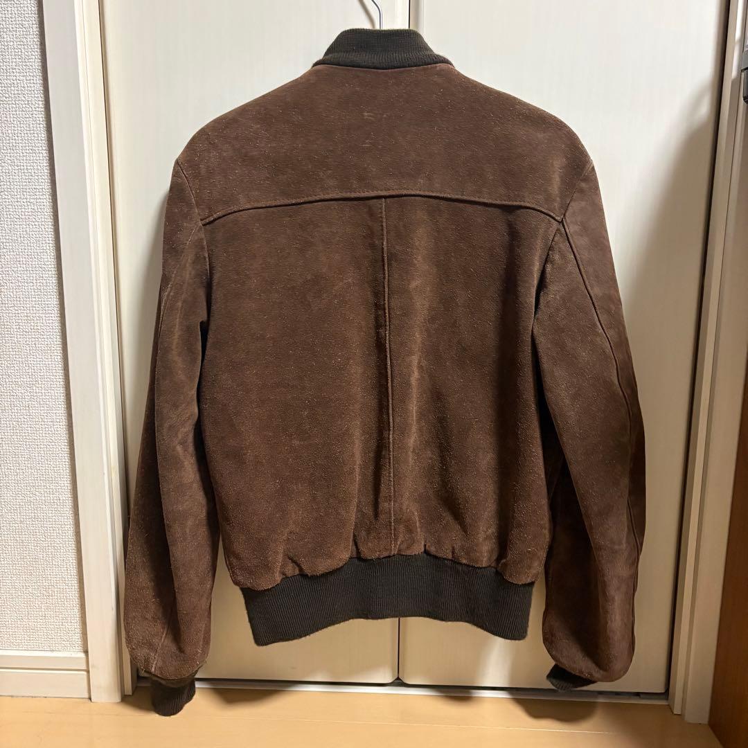 Schott スエード ボンバージャケット 38