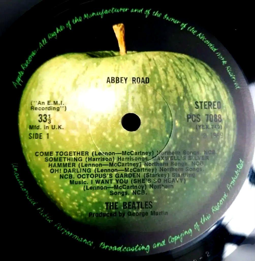 The Beatles Abbey Road UK初回盤