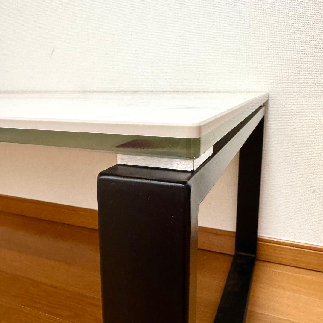 【めるめるめるめ】ほぼ未使用 ニトリ センターテーブル ホワイト