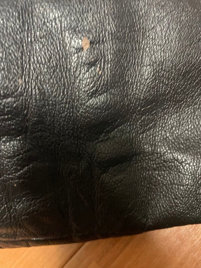 山*志様 l.l.bean レザーボンバージャケット　70s vintage