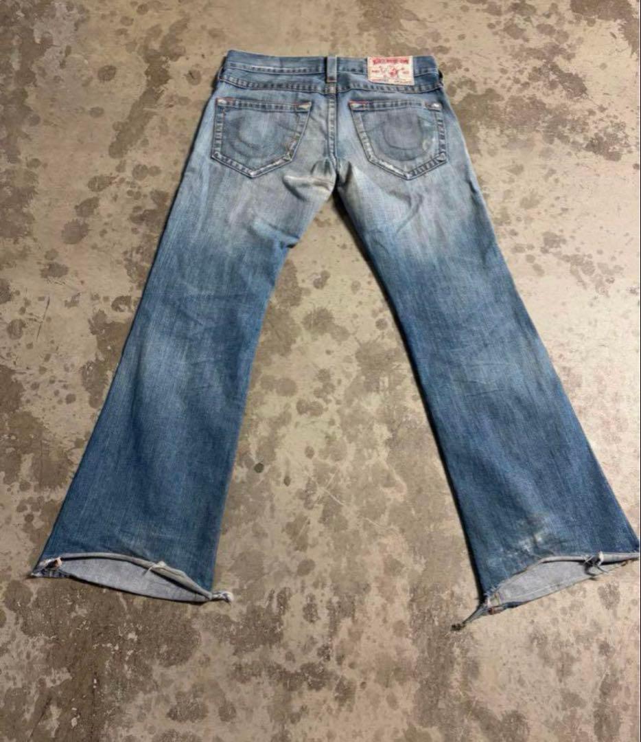 io着用 true religion 804 flare jeans