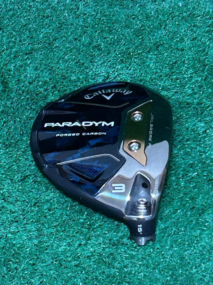 Callaway PARADYM フェアウェイウッド 15度　ヘッドのみ