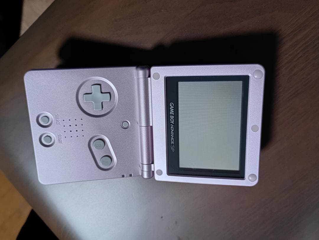 極美品　ゲームボーイアドバンスSP パールピンク(中古品)