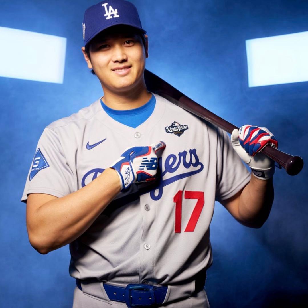 ドジャース 大谷翔平 2025ワールドシリーズ NIKEユニフォーム 山本由伸