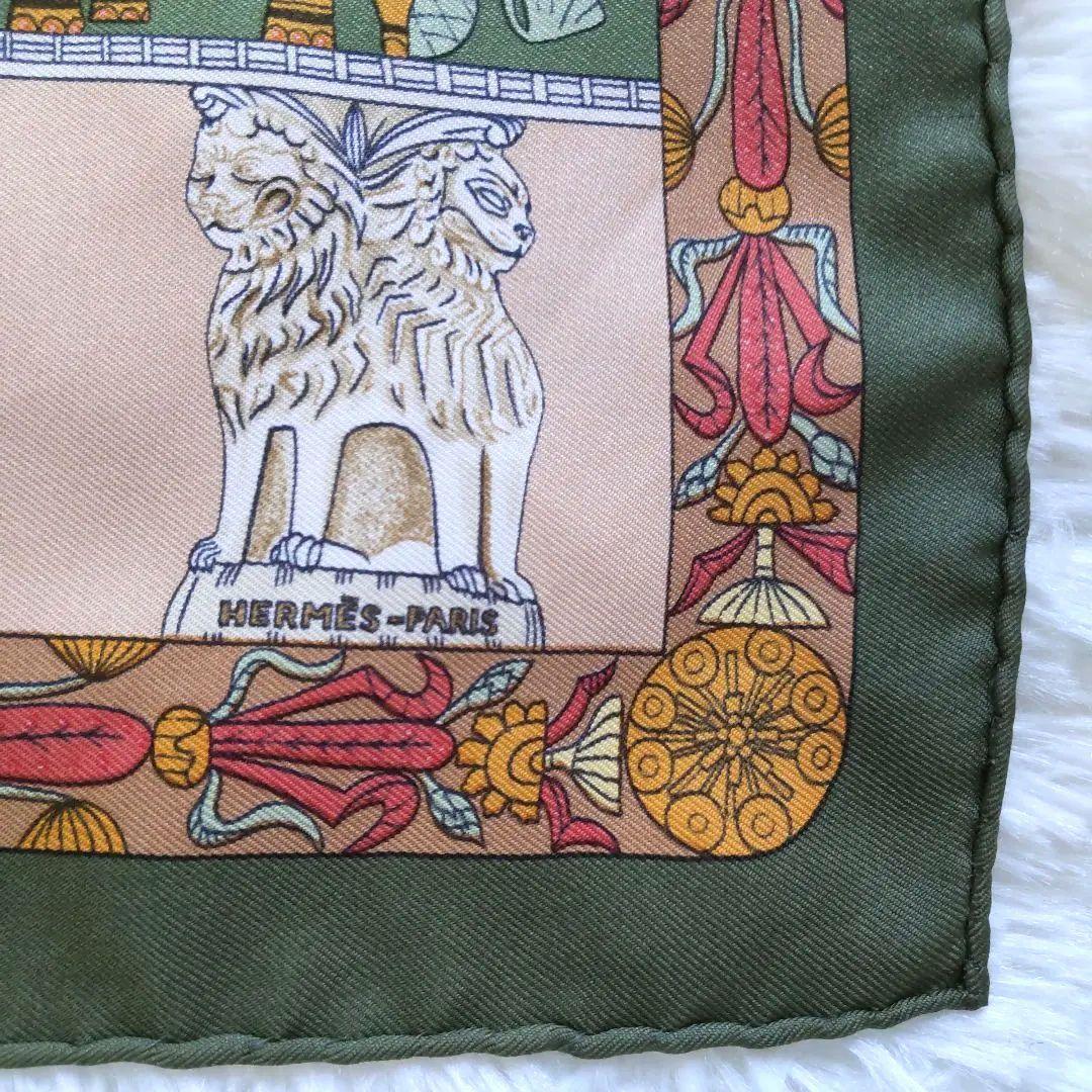 エルメス　HERMES スカーフ　プチカレ　美品