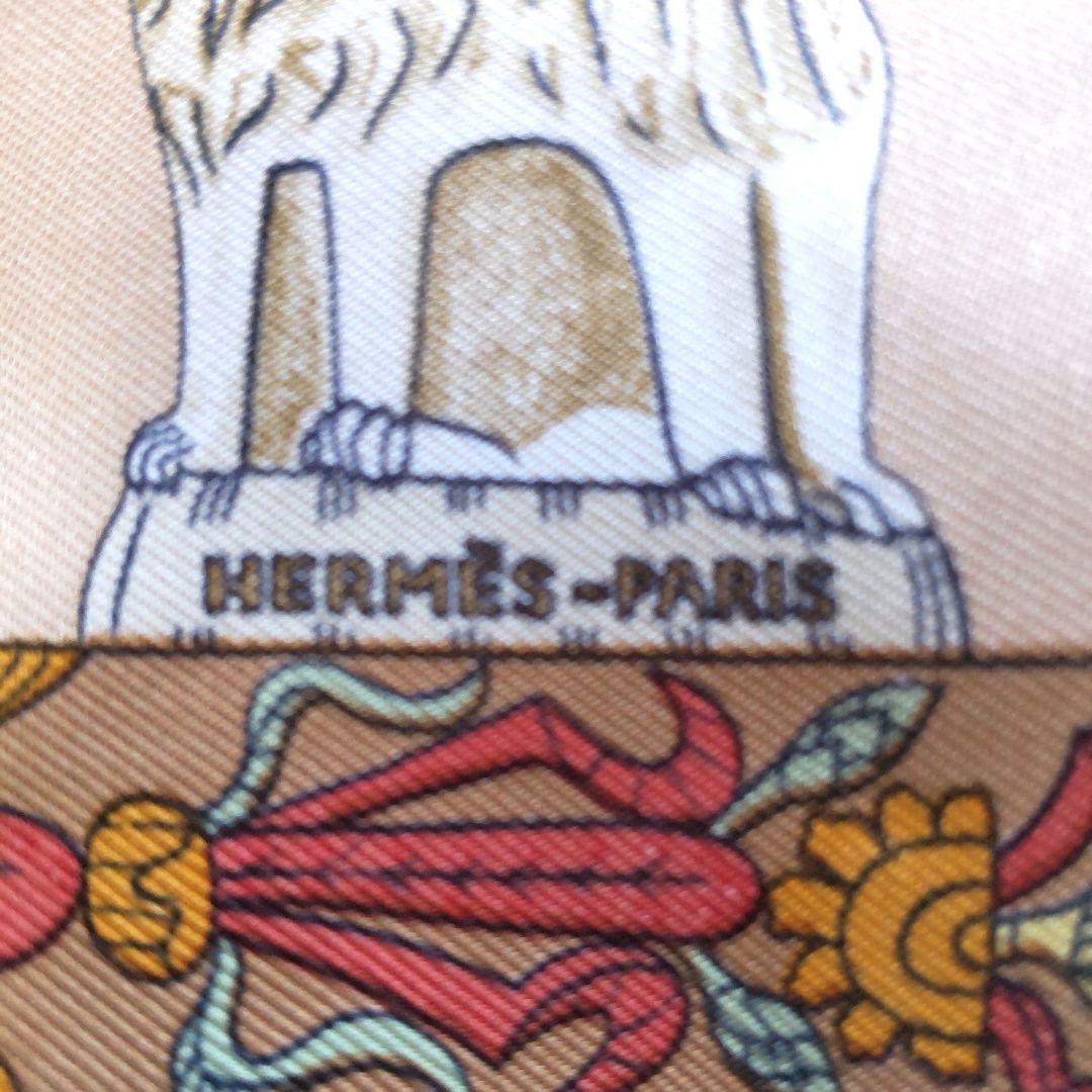 エルメス　HERMES スカーフ　プチカレ　美品