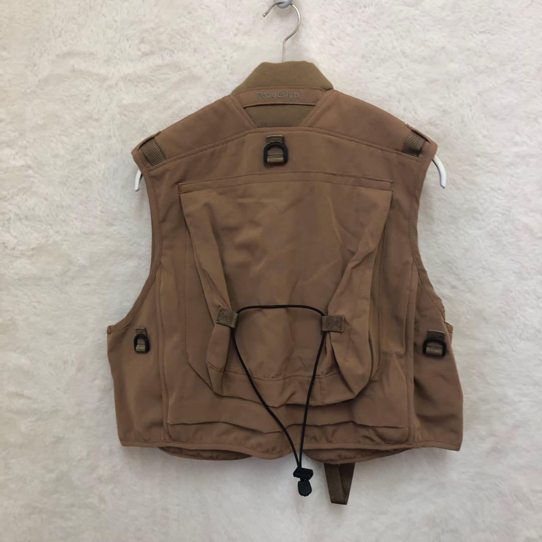Pazdesign フィッシングベスト M ベージュ