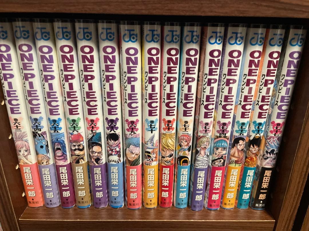 ONE PIECE 2〜108巻　全冊初版　帯付き 尾田栄一郎　チラシ無し