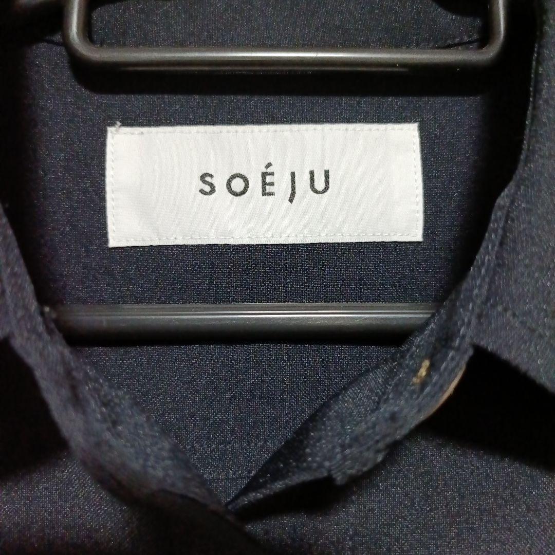 SOEJU ソージュ ソフトオックスシャツ ワンピース S