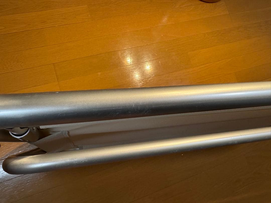 無印良品　廃盤品　室内のみ使用　軽量アルミ折りたたみチェア　レア