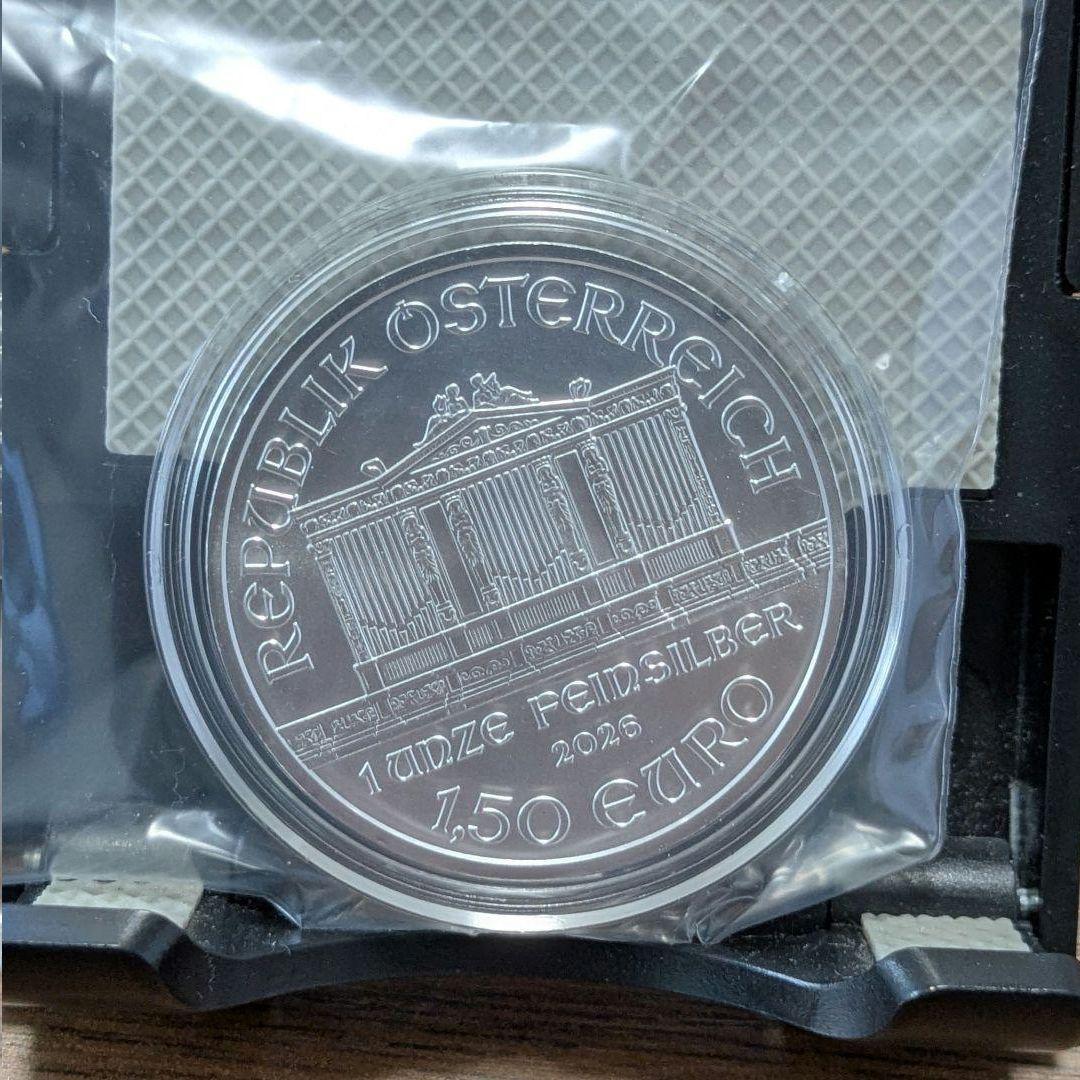 オーストラリア ウイーン 銀貨 1オンス 2026年 純銀 