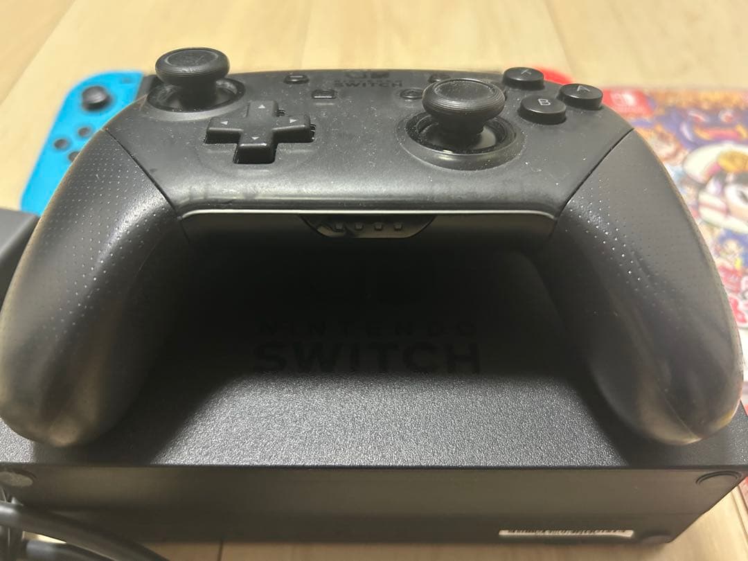 Nintendo Switch 本体セット プロコン(使用1時間)＆ソフト4本