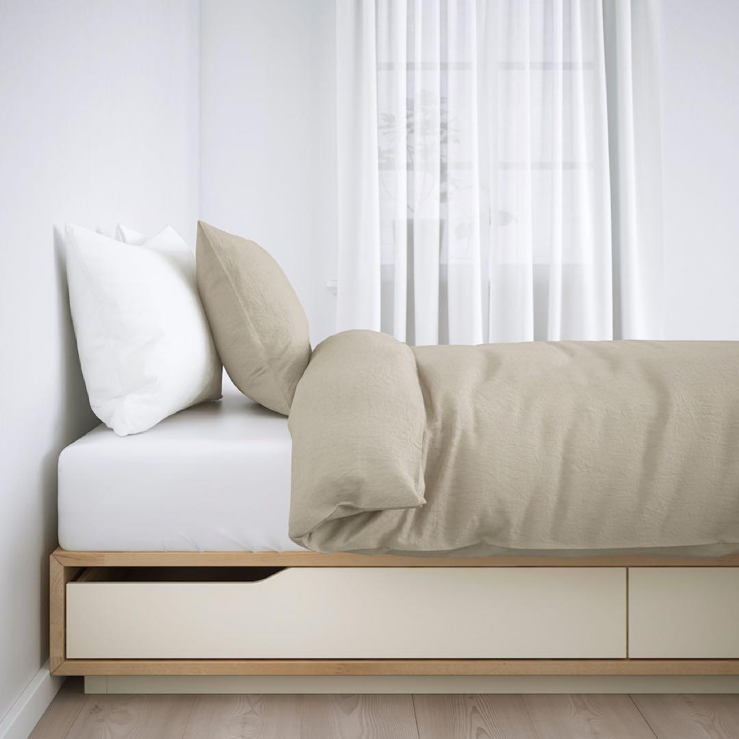 【引取り可のみ】IKEA マンダール（シングル）収納付き