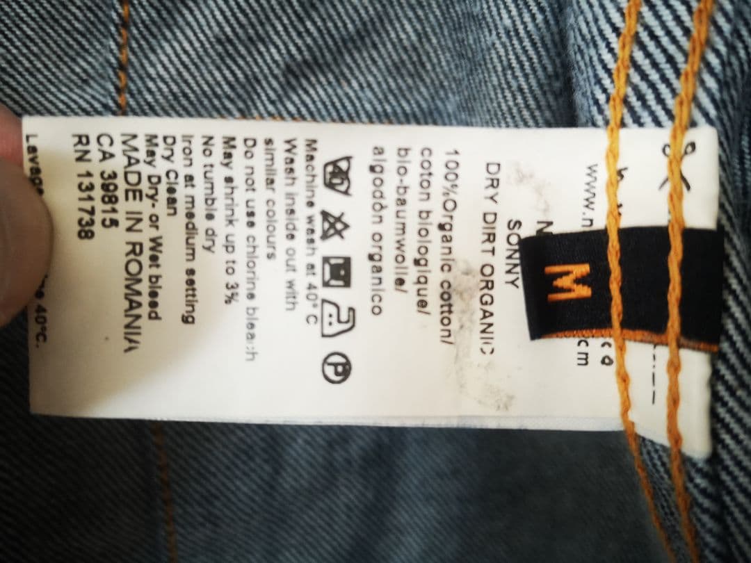 nudie jeans｜SONNY DRY DIRT ORGANIC デニム M
