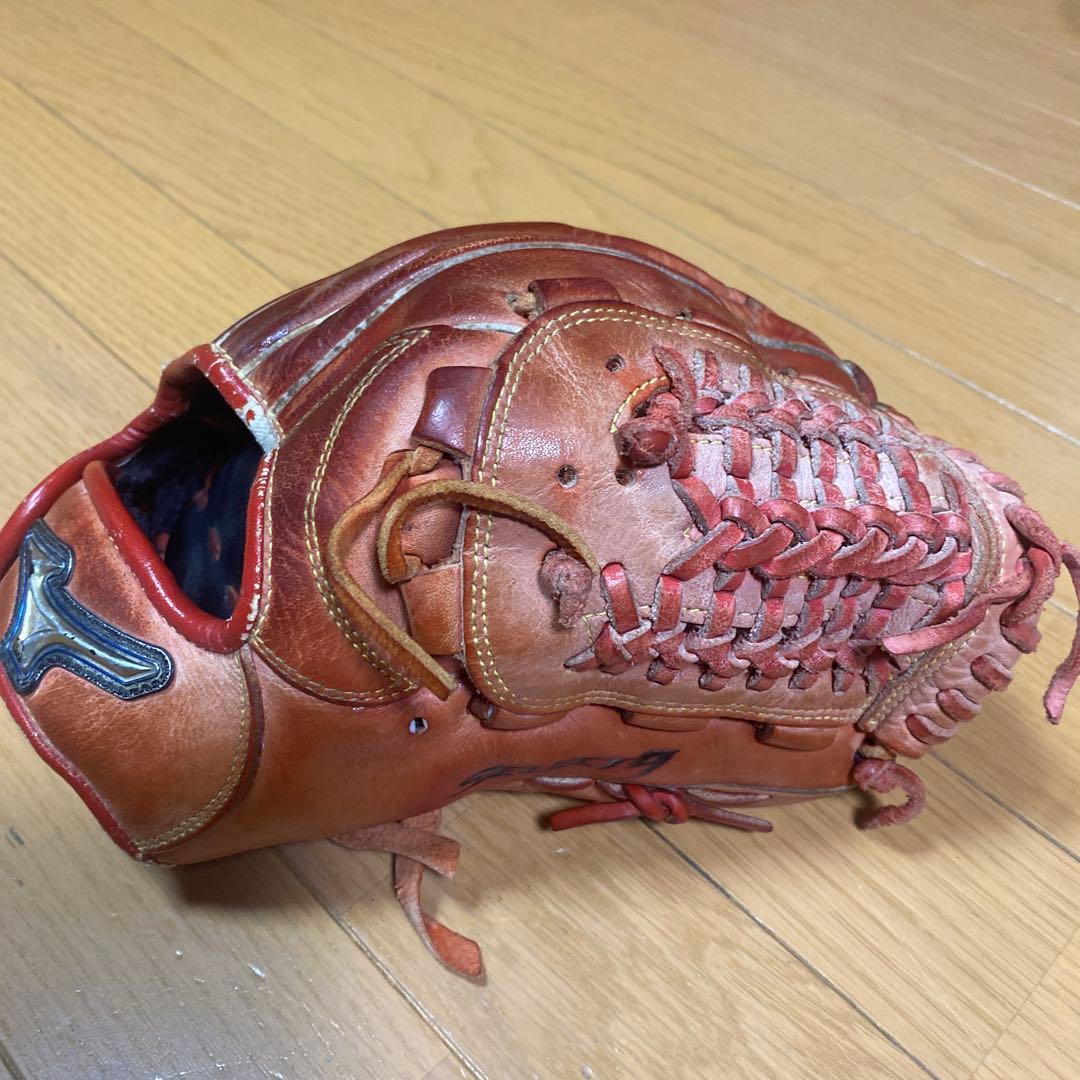 ビクトリーステージ　軟式グローブ オレンジ色