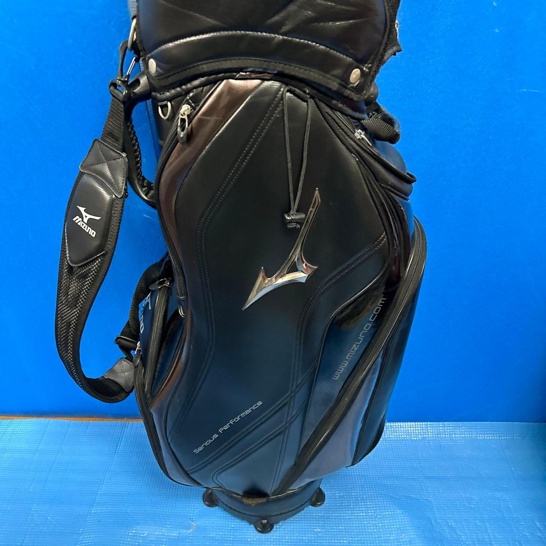 Mizuno ブラック キャディバッグ