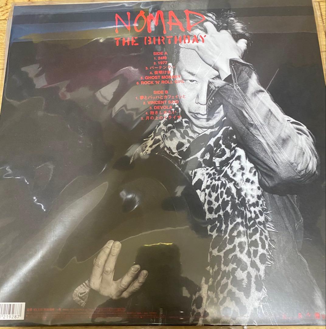 THE BIRTHDAY ライブ会場限定LPレコード「NOMAD」新品・未開封品