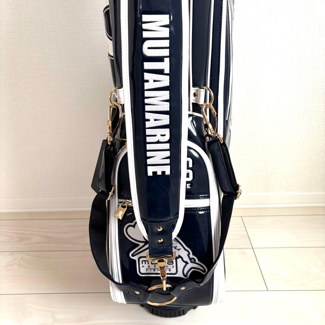 【極美品】muta marine ムータマリン スタンドキャディバッグ ゴルフ
