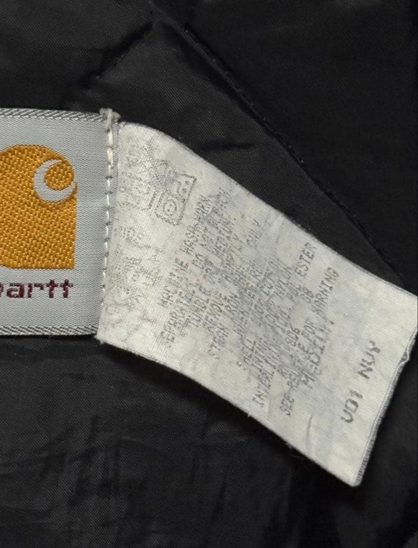 Carhartt ダウンベスト ネイビー　M 腰ゴム